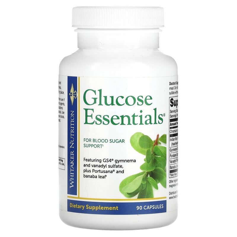 Whitaker Nutrition Glucose Essentials 90 Capsules 1 Whitaker Nutrition Glucose Essentials 90 Capsules 678829213224