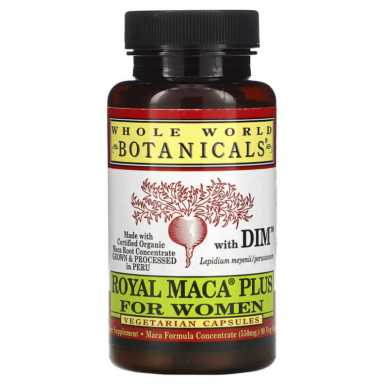 Whole World Botanicals Royal Maca Plus For Women 550 mg 90 Veggie Caps 1 Whole World Botanicals Royal Maca Plus For Women 550 mg 90 Veggie Caps 691195001080