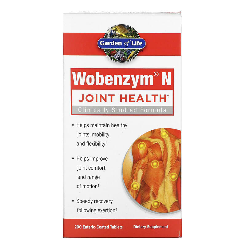 Wobenzym N Joint Health 200 Enteric-Coated viên 1 Wobenzym N Joint Health 200 Enteric-Coated Tablets 310539029299