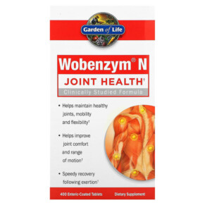 Wobenzym N Joint Health 400 Enteric-Coated Tablets 310539029343