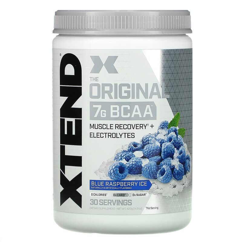 Xtend The Original 7G BCAA Blue Raspberry Ice 14.8 oz (420 g) 1 Xtend The Original 7G BCAA Blue Raspberry Ice 14.8 oz (420 g) 181030000151