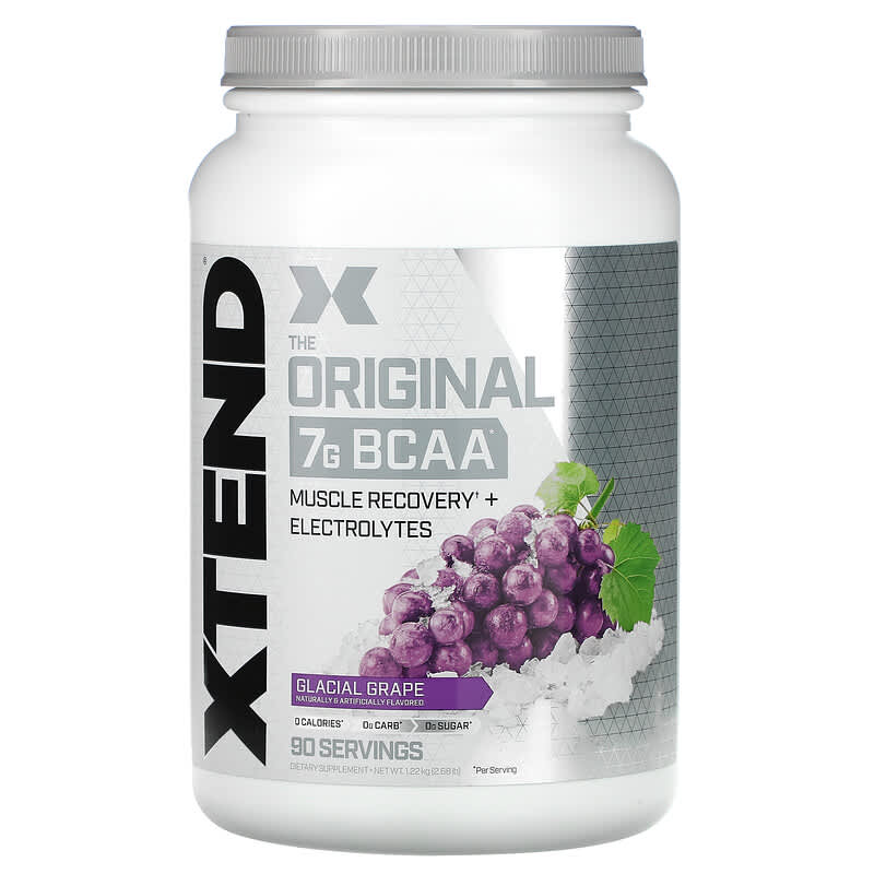 Xtend The Original 7G BCAA Glacial Grape 2.68 lb (1.22 kg) 1 Xtend The Original 7G BCAA Glacial Grape 2.68 lb (1.22 kg) 181030000182