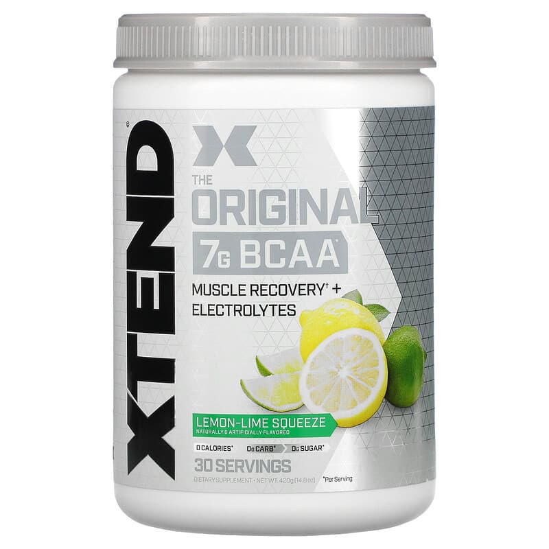 Xtend The Original 7G BCAA Lemon-Lime Squeeze 14.8 oz (420 g) 1 Xtend The Original 7G BCAA Lemon-Lime Squeeze 14.8 oz (420 g) 181030000212