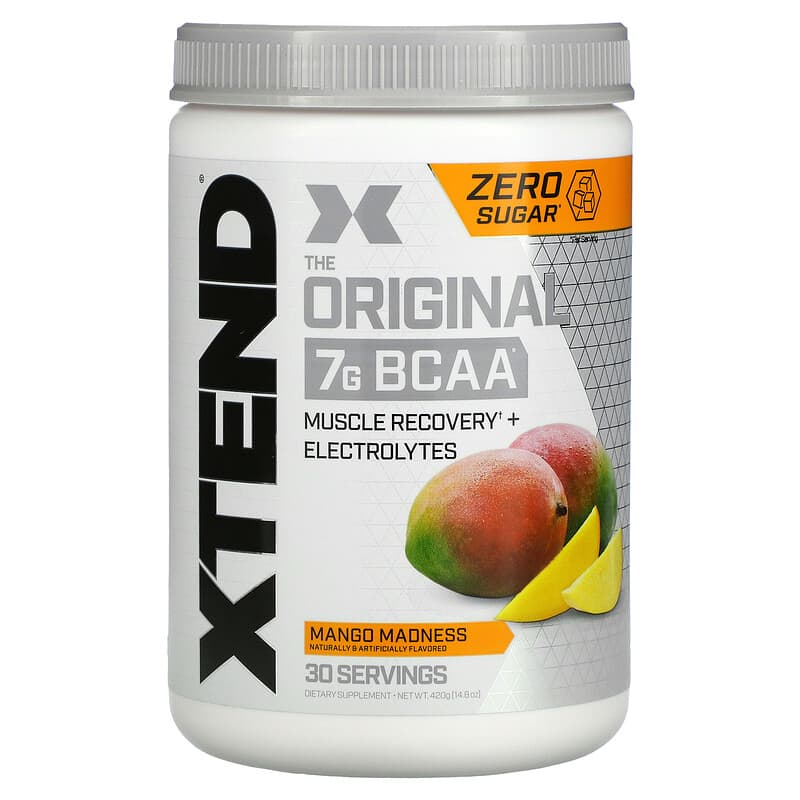 Xtend The Original 7G BCAA Mango Madness 14.8 oz (420 g) 1 Xtend The Original 7G BCAA Mango Madness 14.8 oz (420 g) 181030000281