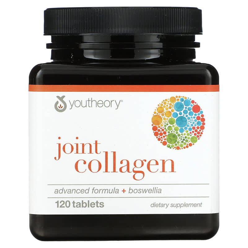 Youtheory Joint Collagen Advanced Formula + Boswellia 120 Tablets 1 Youtheory Joint Collagen Advanced Formula + Boswellia 120 Tablets 853244003333
