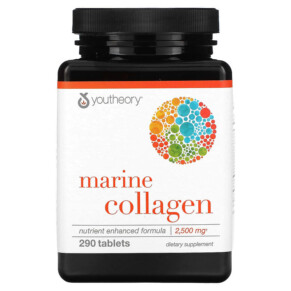 Youtheory Marine Collagen 500 mg 290 Tablets 853244003142