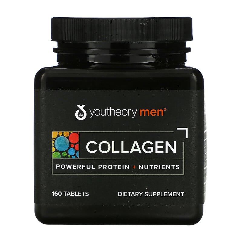 Youtheory Men Collagen 160 viên 1 Youtheory Men's Collagen 160 Tablets 853244003524