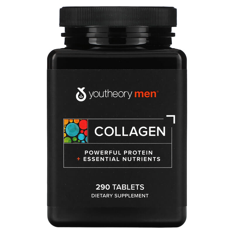 Youtheory Men's Collagen 290 Tablets 1 Youtheory Men's Collagen 290 Tablets 853244003517