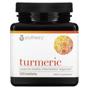 Youtheory Turmeric 120 Tablets 853244003371