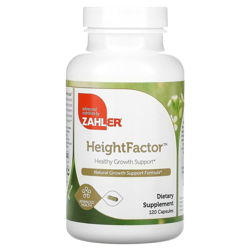 Zahler HeightFactor 120 Capsules 1 Zahler HeightFactor 120 Capsules 848998081119