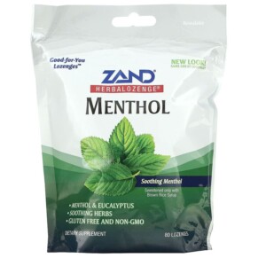 Zand Herbalozenge Menthol Soothing Menthol 80 Lozenges 041954597451