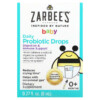 Zarbee's Baby Daily Probiotic Drops 0+ Months 0.27 fl oz (8 ml) 3 Zarbee's Baby Daily Probiotic Drops 0+ Months 0.27 fl oz (8 ml) 857647007905