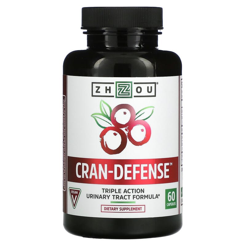 Zhou Nutrition Cran-Defense 60 Capsules 1 Zhou Nutrition Cran-Defense 60 Capsules 859805006089
