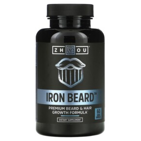 Zhou Nutrition Iron Beard 60 Veggie Capsules 859805006171
