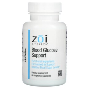 ZOI Research Blood Glucose Support 60 Vegetarian Capsules 898220016099