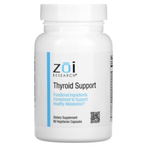 ZOI Research Thyroid Support 60 Vegetarian Capsules 898220017447
